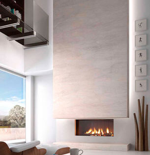 hogar chimenea gas