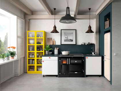 COCINA LEÑA MODERNA